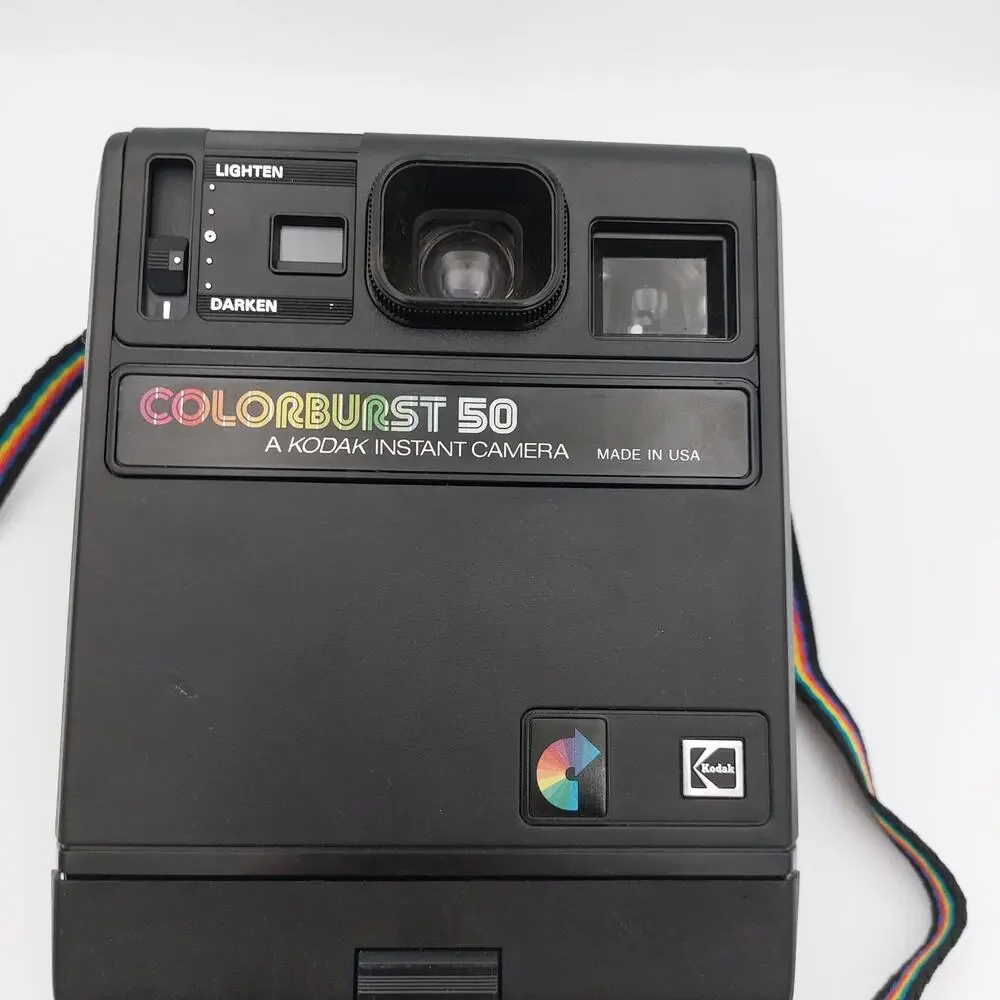 Vintage Kodak Colorburst 50 Instant Camera - Untested / As Is (No Battery)